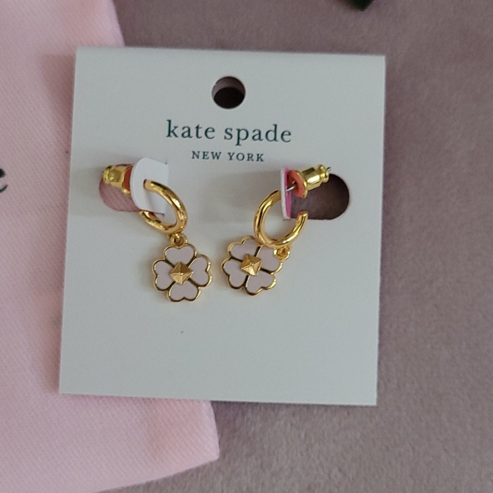 Kate Spade Floral Earrings - Picture 3 of 4